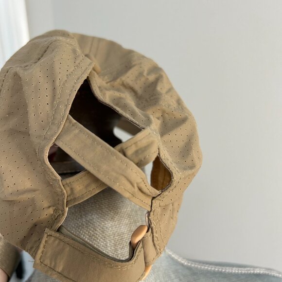 Women's Criss Cross Ponytail Baseball Cap EUC - Picture 3 of 3